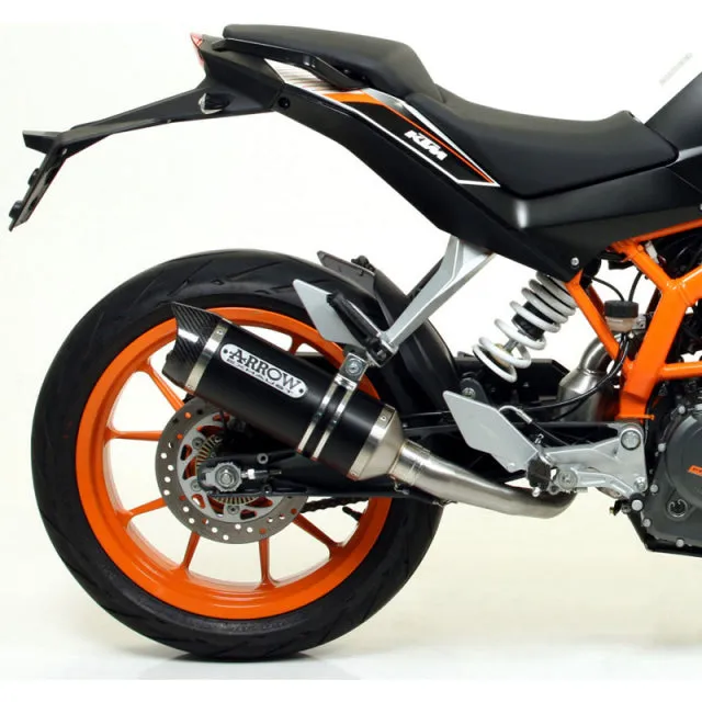 71813AKN  Arrow Street Thunder Exhaust, Aluminium for KTM RC 125 / RC 390 Duke 390 13-16