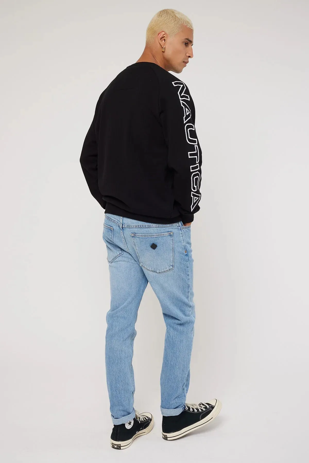 Abrand A Dropped Slim Jean - Dexter Blue