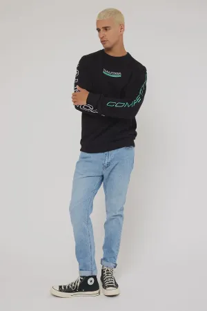 Abrand A Dropped Slim Jean - Dexter Blue