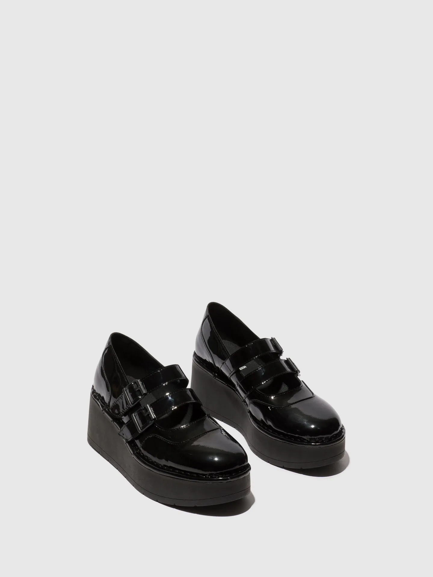 Buckle Shoes HEDI255FLY ATLANTIS BLACK