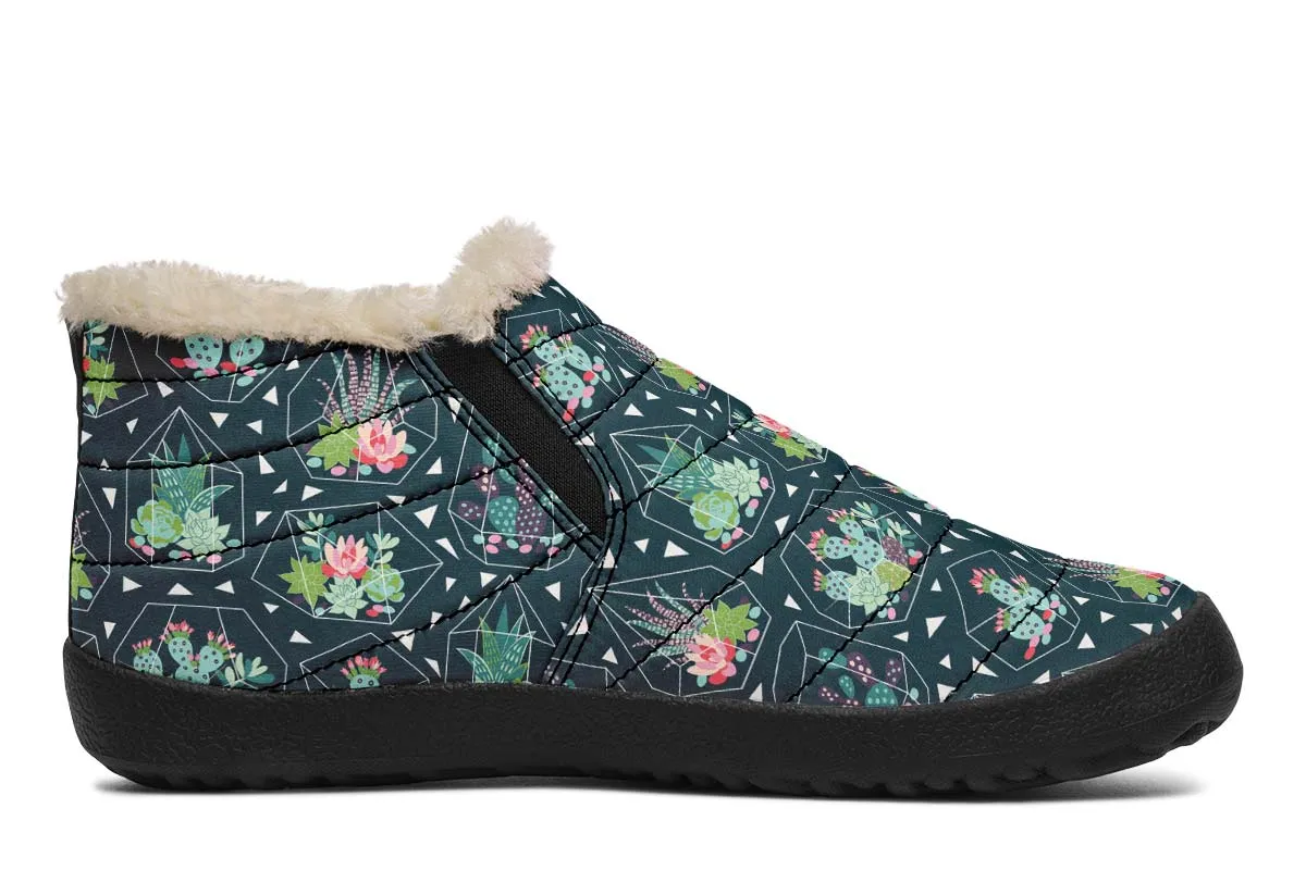 Cactus Terrarium Winter Sneakers