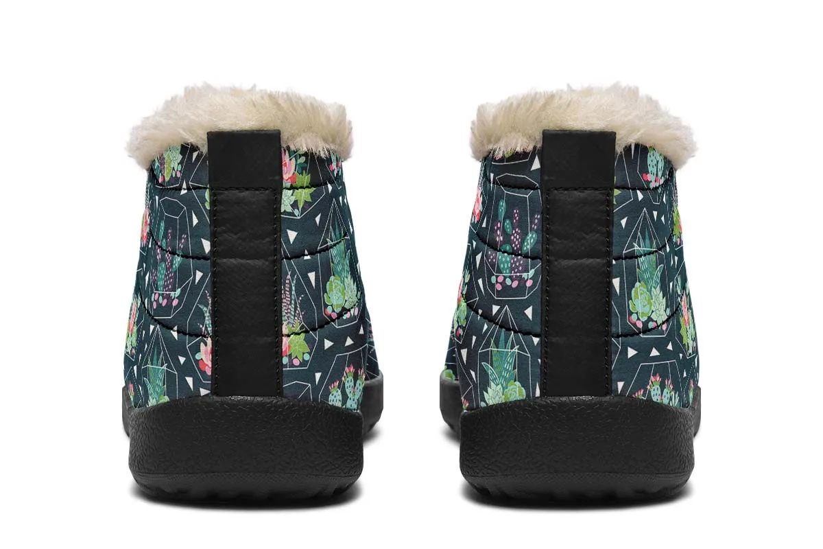 Cactus Terrarium Winter Sneakers