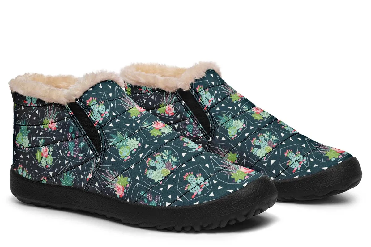 Cactus Terrarium Winter Sneakers