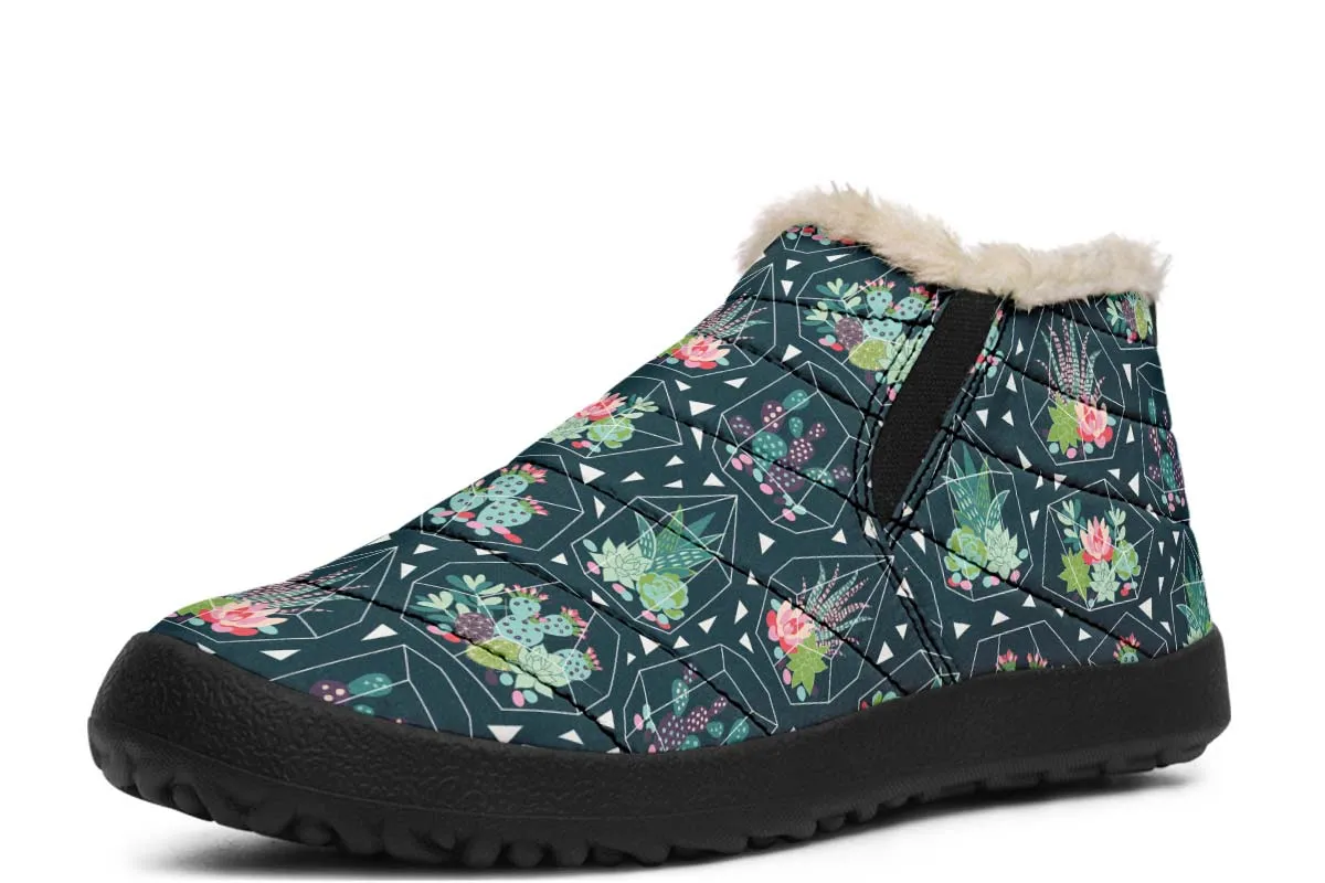 Cactus Terrarium Winter Sneakers