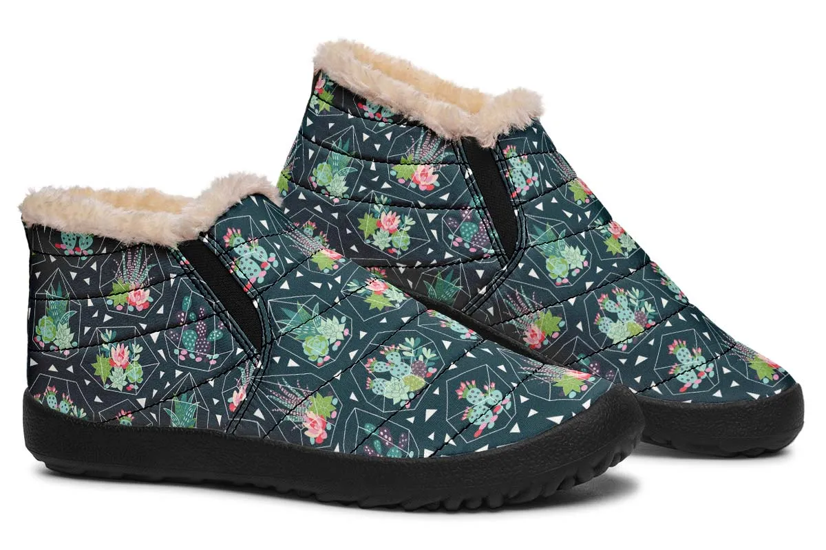Cactus Terrarium Winter Sneakers