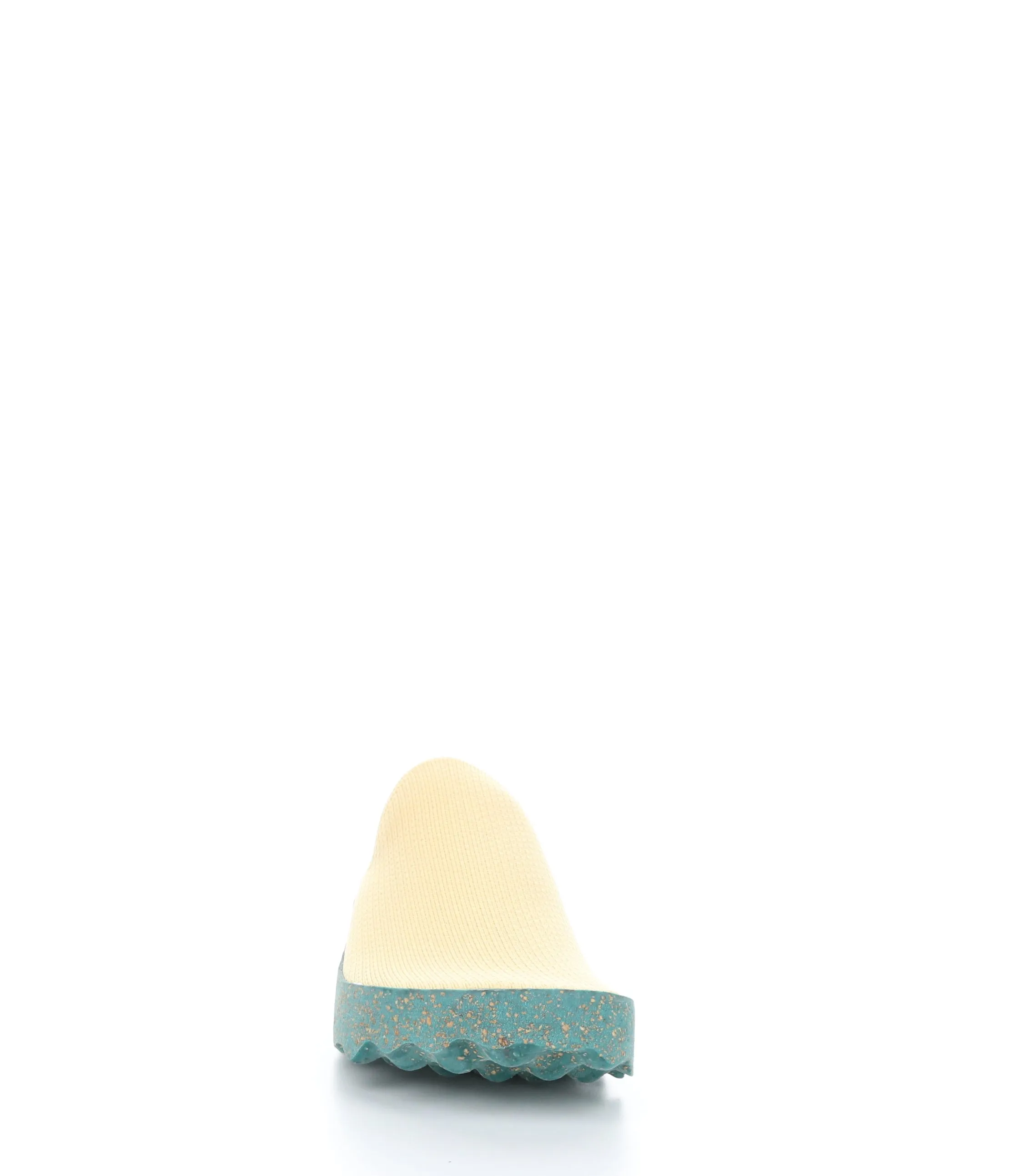 CLOG102ASP BUTTER/GREEN Slip-on Shoes