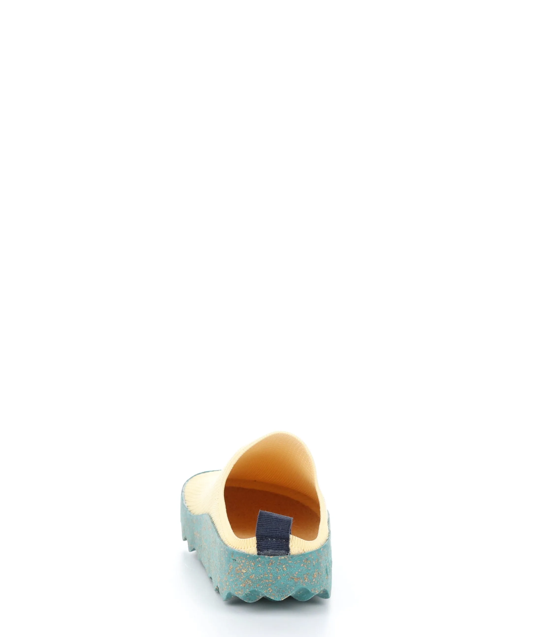 CLOG102ASP BUTTER/GREEN Slip-on Shoes