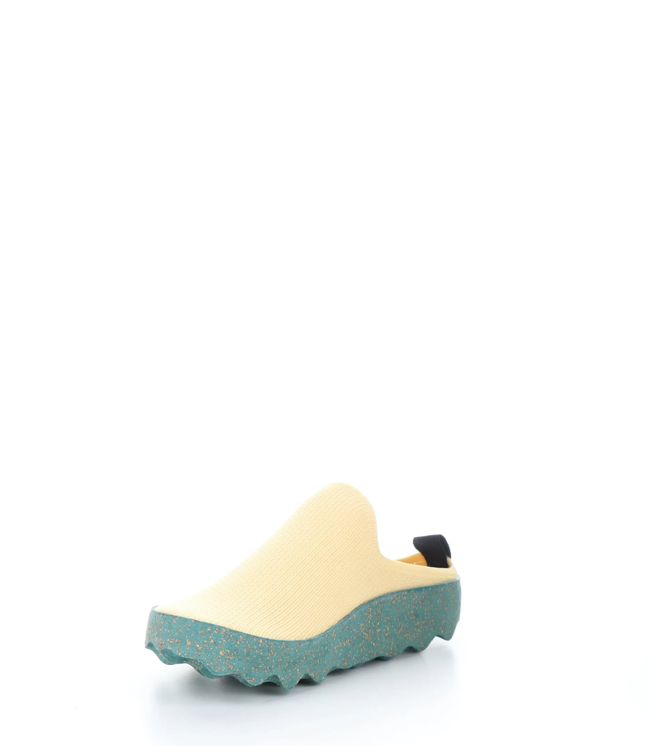 CLOG102ASP BUTTER/GREEN Slip-on Shoes