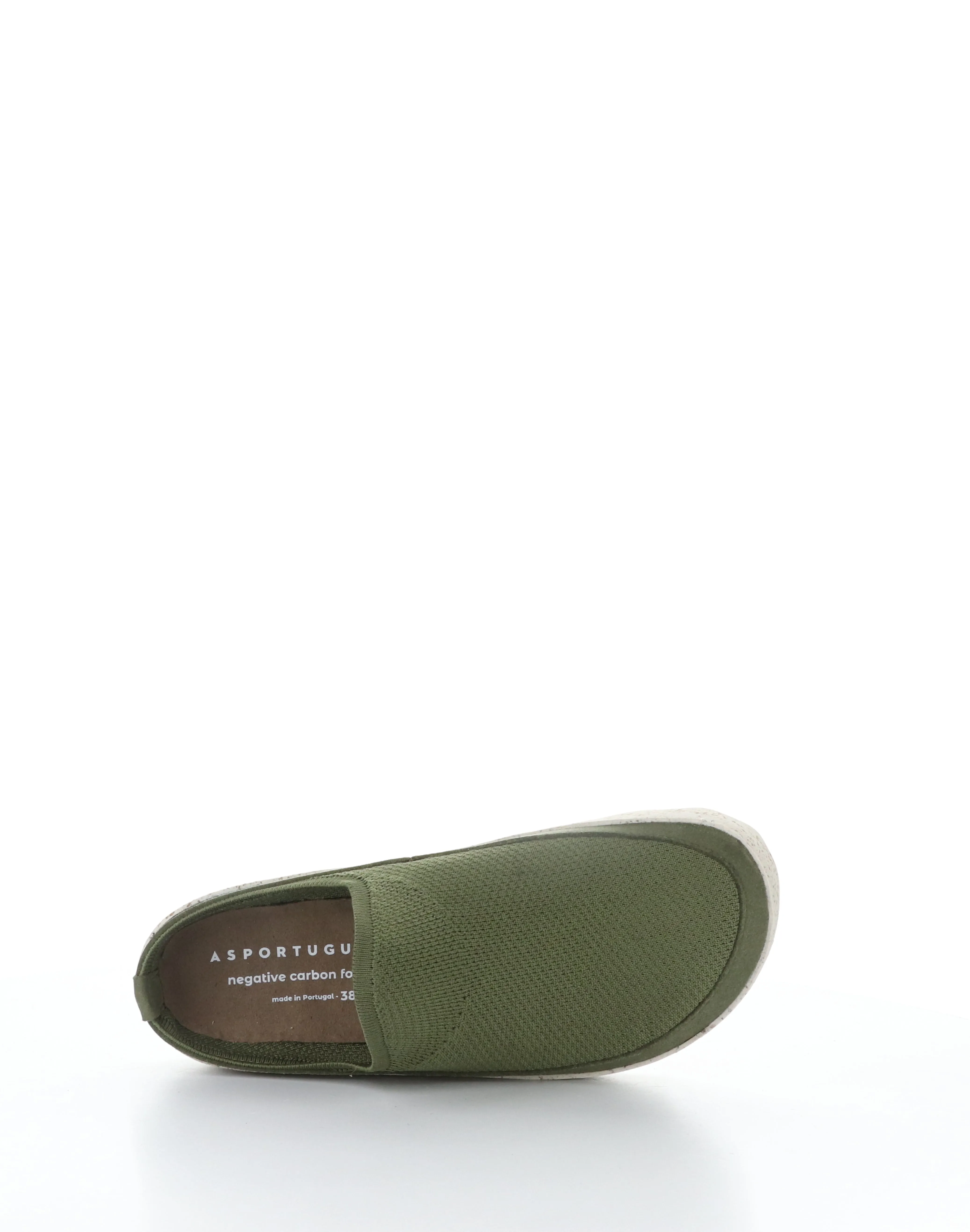 COVE284ASP 003 OLIVE Slip-on Shoes