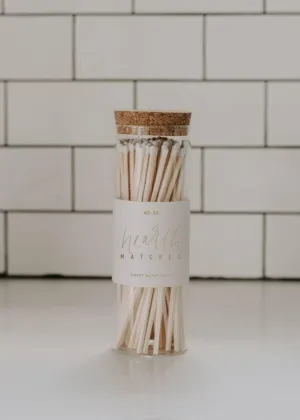Hearth Matches, White Tip