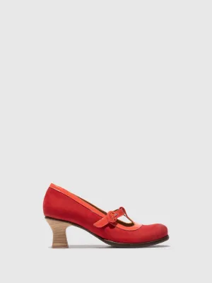 Heel Shoes BEGI085FLY SCARLET/SCARLET