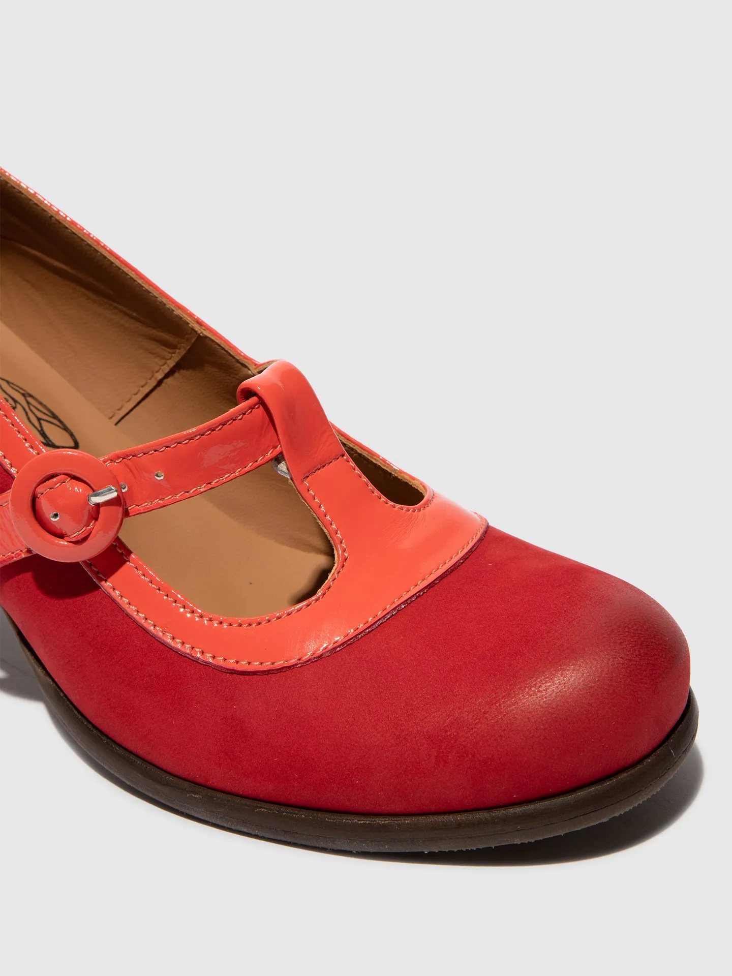 Heel Shoes BEGI085FLY SCARLET/SCARLET