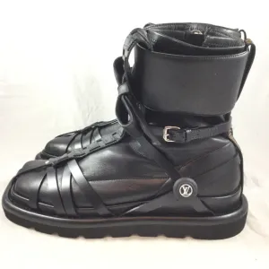 Louis Vuitton Square Pillow Flat Ankle Boots. Size 39