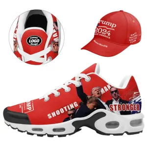 Luxury Gifts,Personalized Combo Offer, Custom Trump Sneaker and Hat, Fashionable Special Offer Gift for Trump