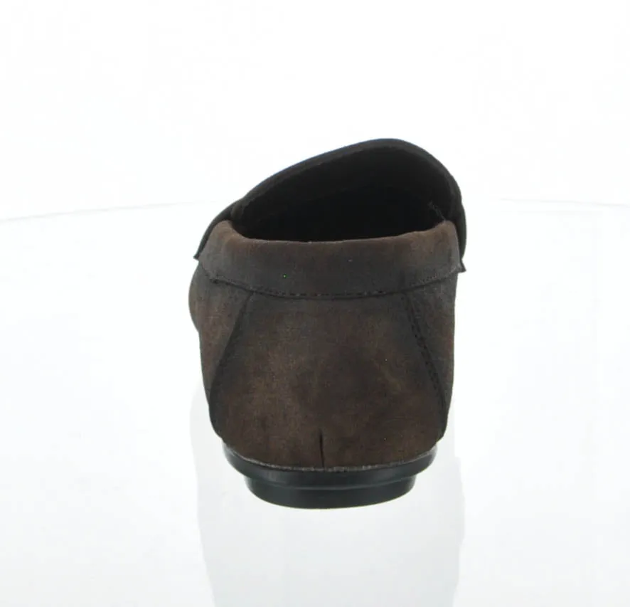 MEN'S SHOES COFFEE PU MOCCASINS OH1802-11