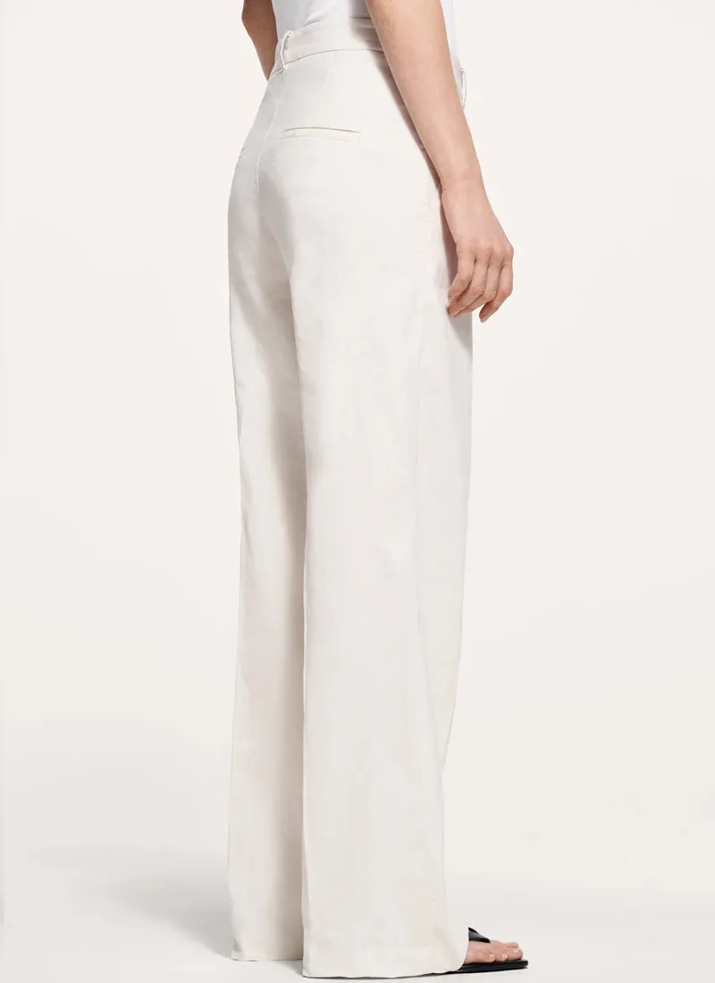 Mira Stretch-Linen Pant