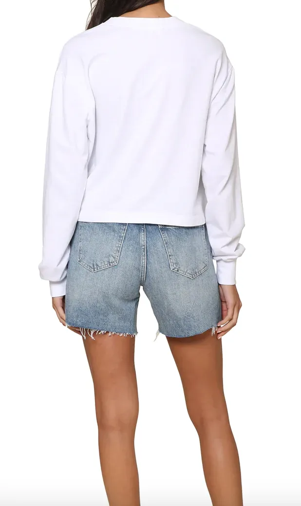 Project Social T White Manhattan Sailing Club Sweatshirt
