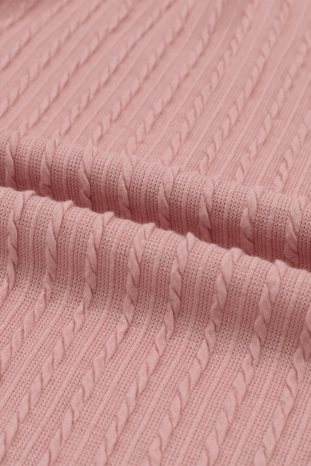 Ribbed Knit Long Sleeve Top