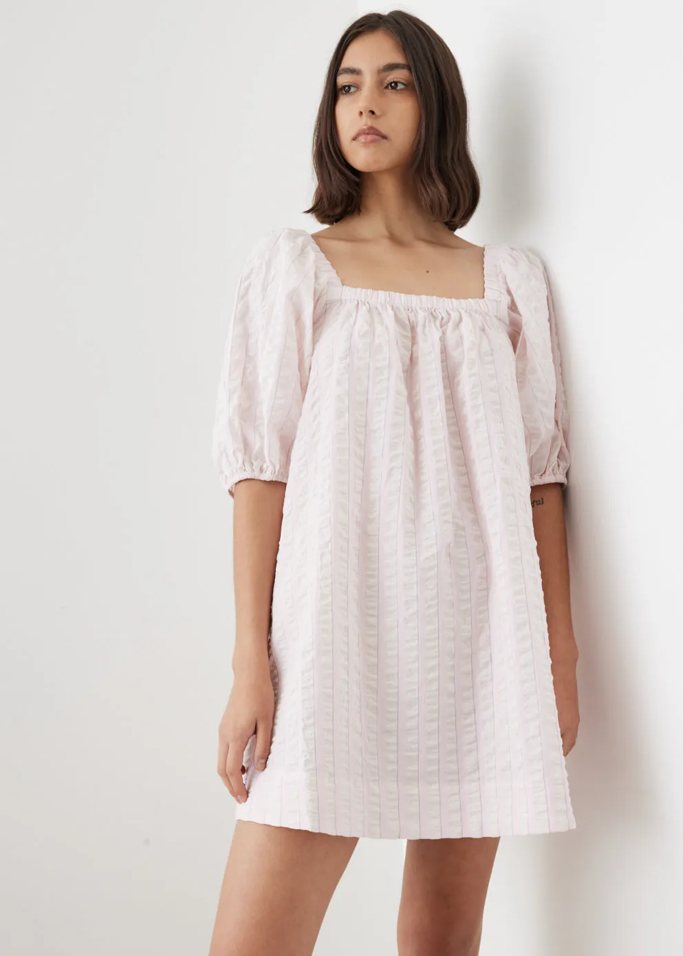 Seersucker Dress