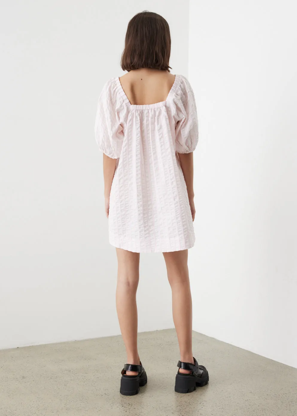 Seersucker Dress
