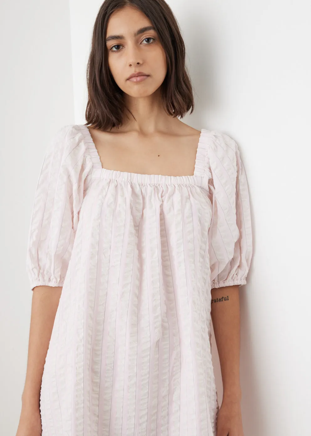 Seersucker Dress