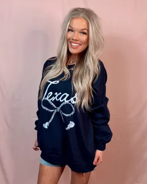 Texas Bow Sweatshirt