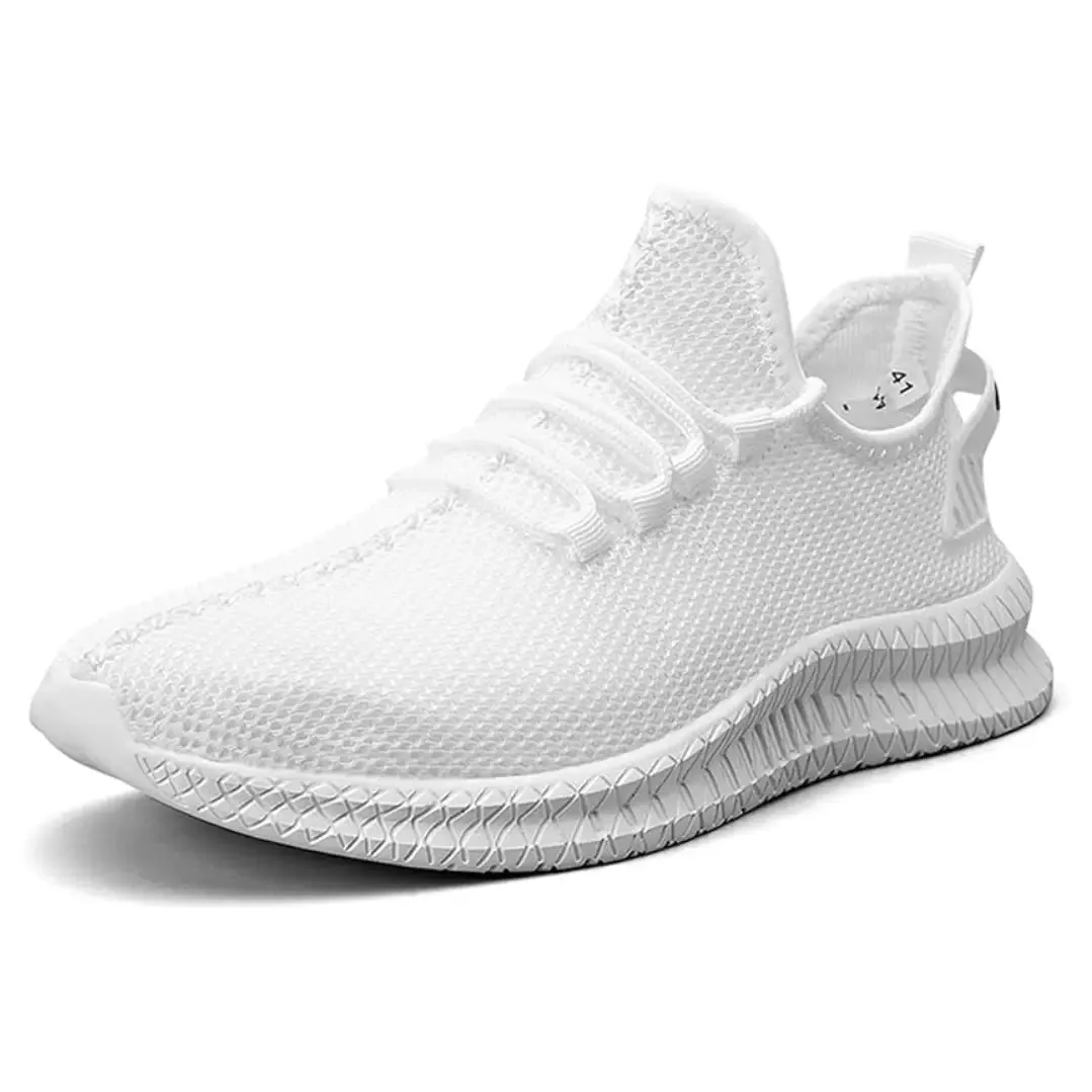 Trendy Daily Wear White Casual Shoes for Men