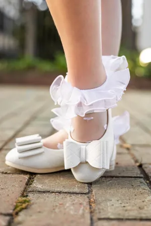 [Tutu Tulle] Floral Ankle Socks