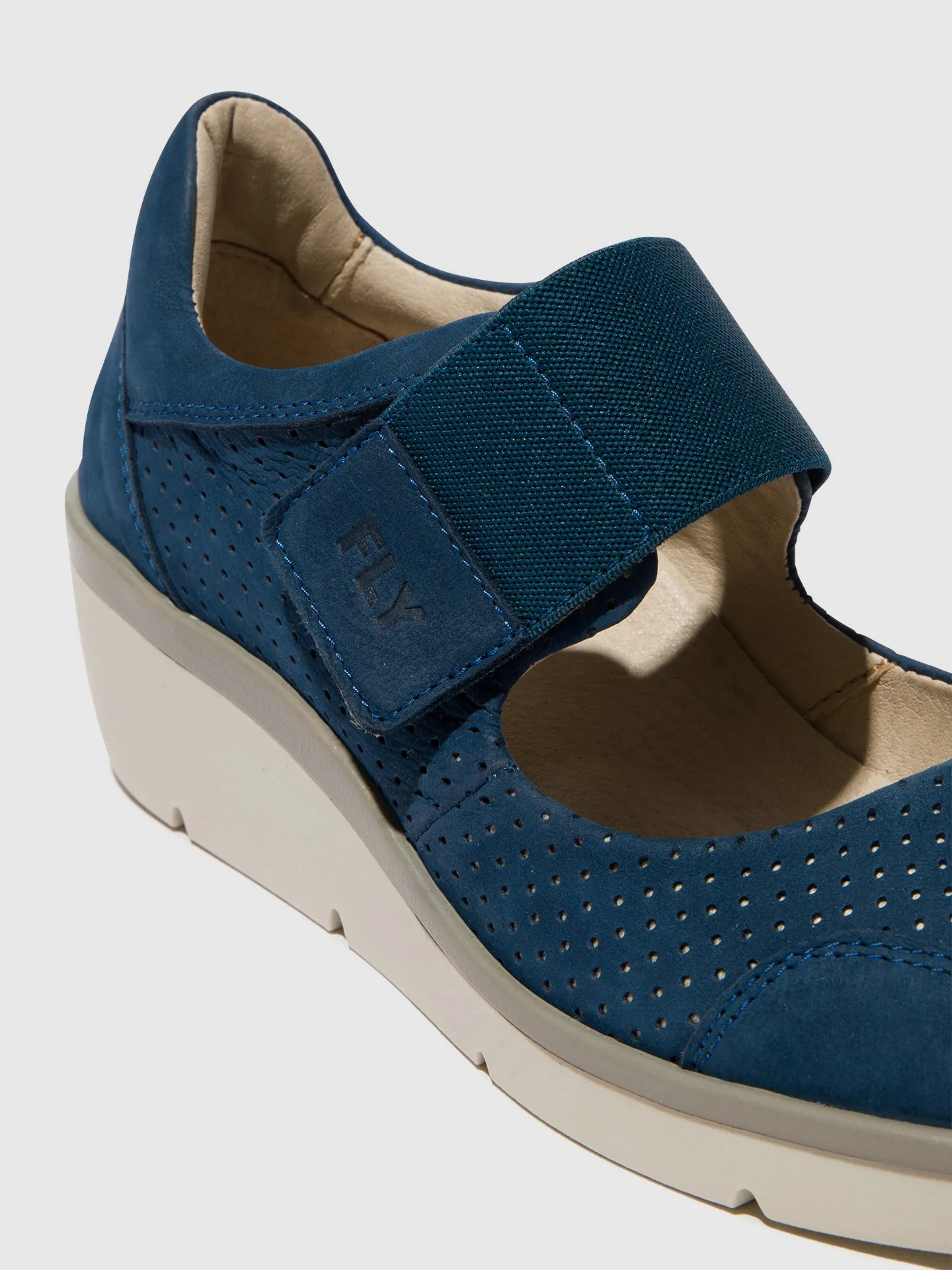 Velcro Shoes NAJE583FLY BLUE