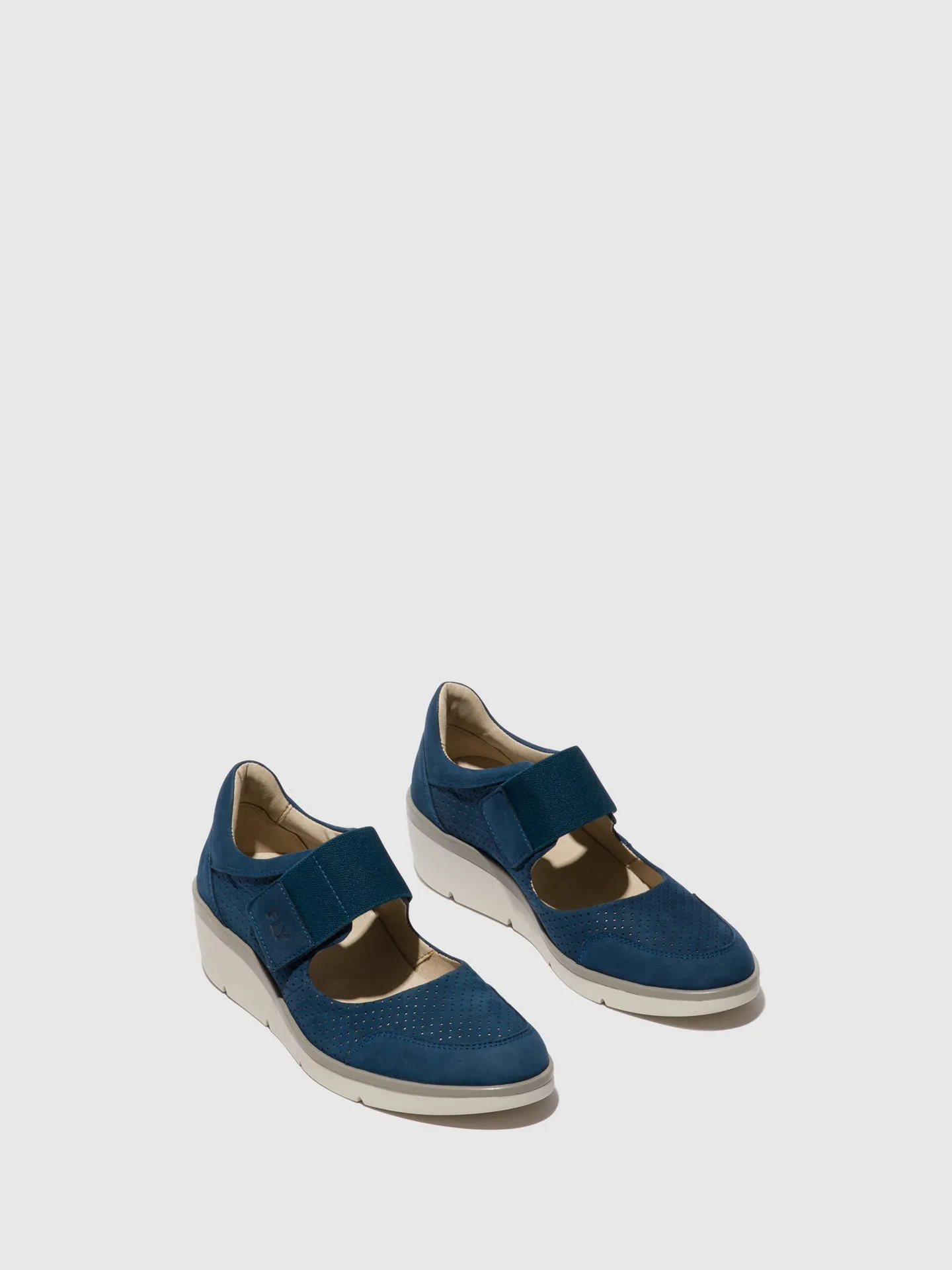 Velcro Shoes NAJE583FLY BLUE
