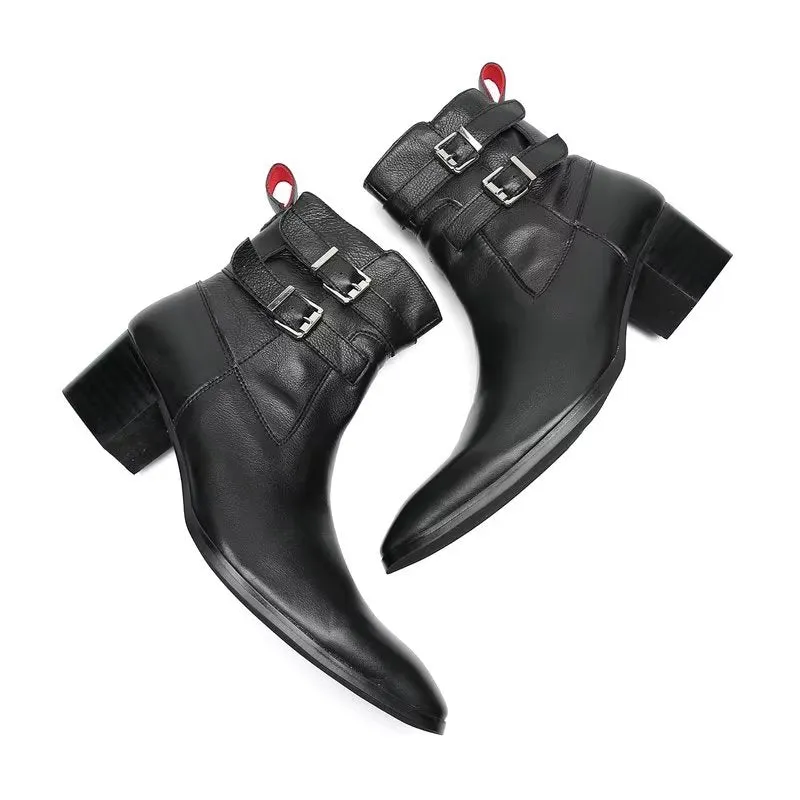 Veltique Chic Step-up Boots